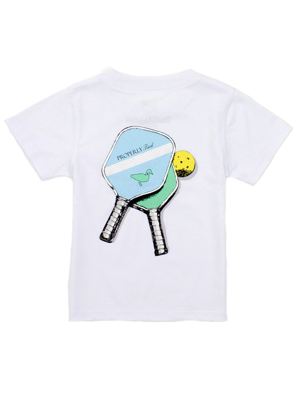 Boys Pickelball SS White