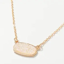 Oval Charm Necklace