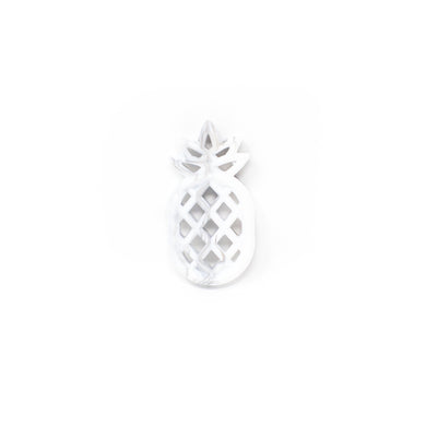 Three Hearts Pineapple Teether - BPA Free Food Grade Silicone