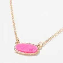 Oval Charm Necklace